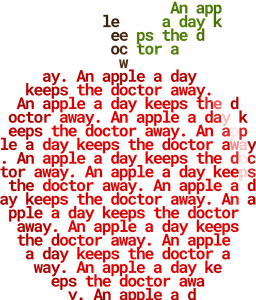 Picture of Text Art after